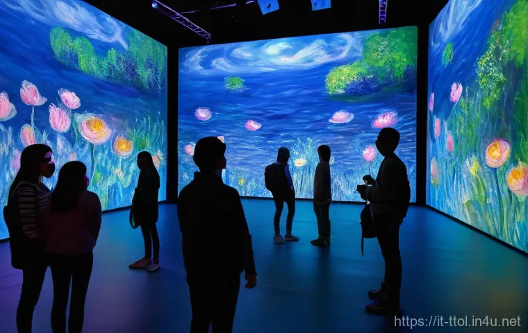 똘똘이 관련 이벤트 정보 - **Immersive Art Experience: Inside Monet's World**
A group of diverse adults and teenagers are c...