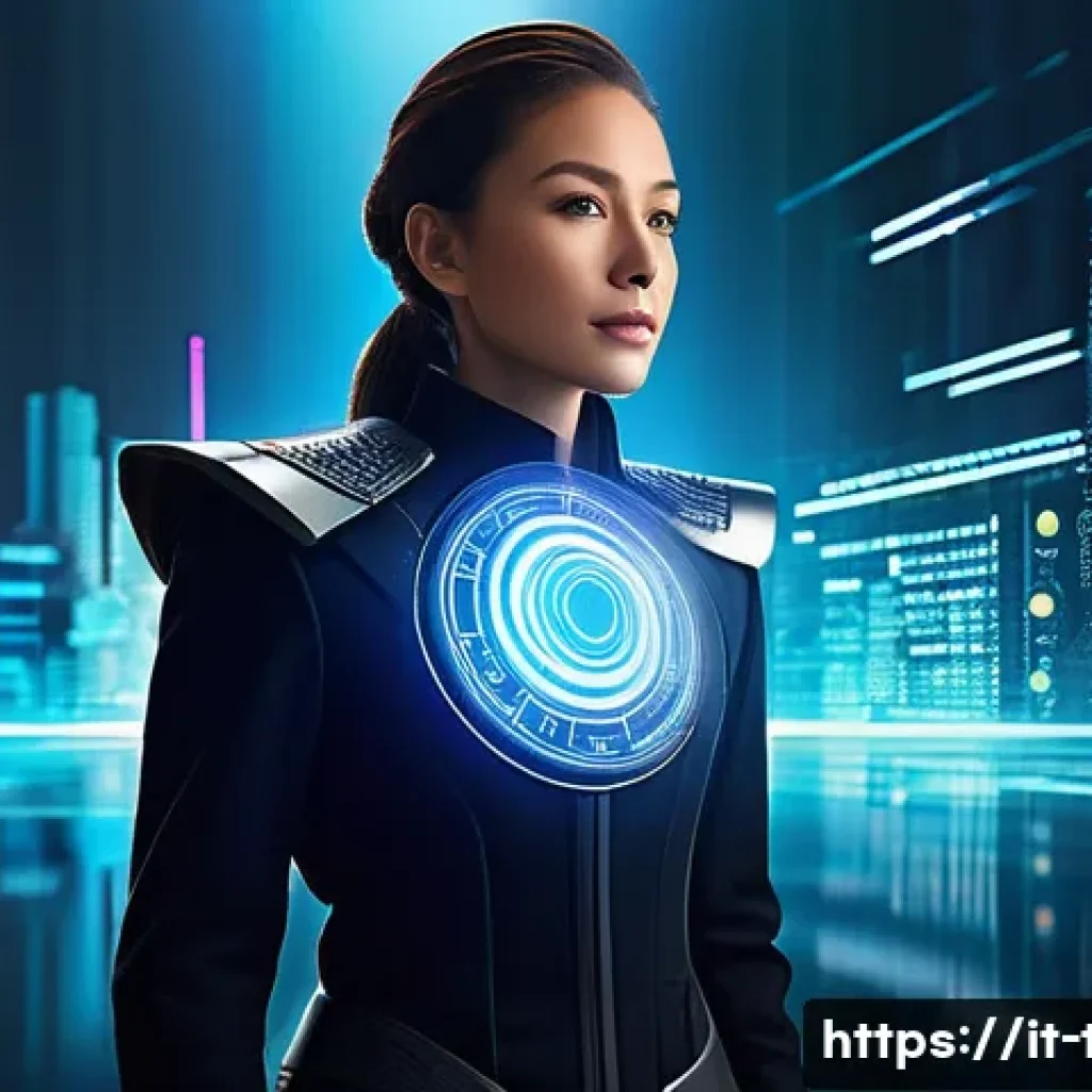 똘똘이 관련 상표 및 저작권 - **Prompt 1: The Shield of Innovation**
A determined, professional-looking individual, gender-neu...