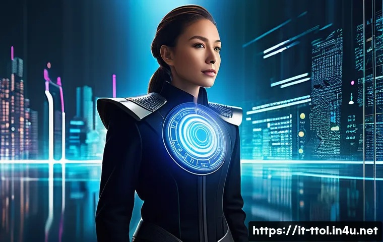 똘똘이 관련 상표 및 저작권 - **Prompt 1: The Shield of Innovation**
    A determined, professional-looking individual, gender-neu...