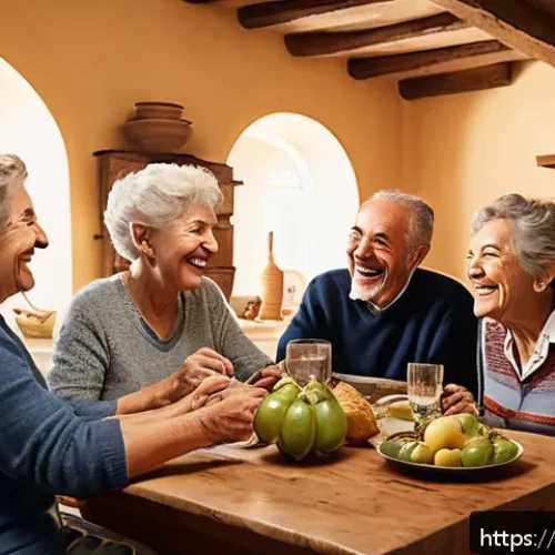 Home 31 똘똘이와 관련된 유머 콘텐츠 - A lively Italian family gathering in a cozy Tuscan kitchen, featuring multi-generational relatives s...